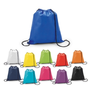 Sacola tipo mochila. Non-woven: 80 g/m²